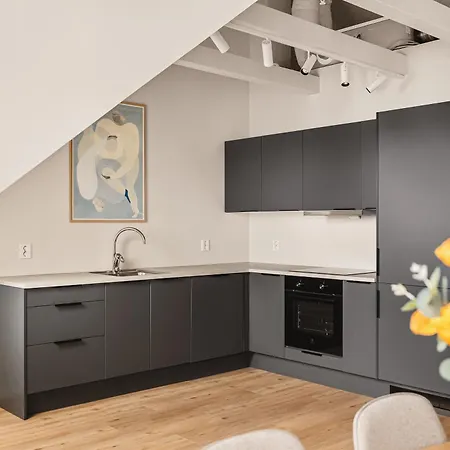 Hh - Modern L Center Leilighet *