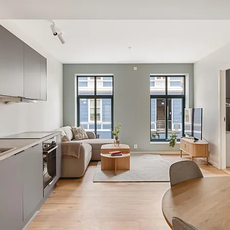 Leilighet Hh - Modern L Center *