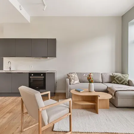 Hh - Modern L Center Leilighet *